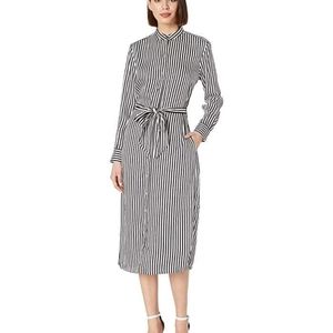 Vertical striped Ralph Lauren shirt dress size 10